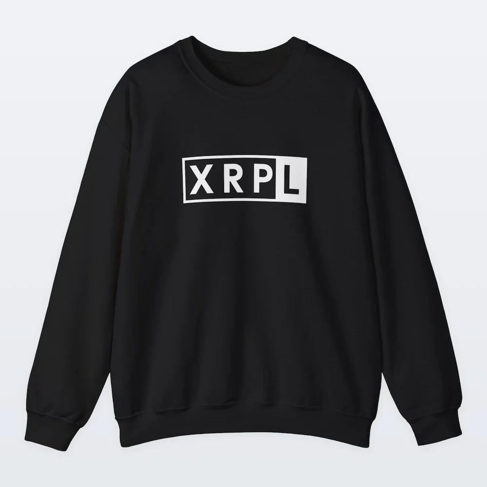 XRPL XRP Crewneck Black