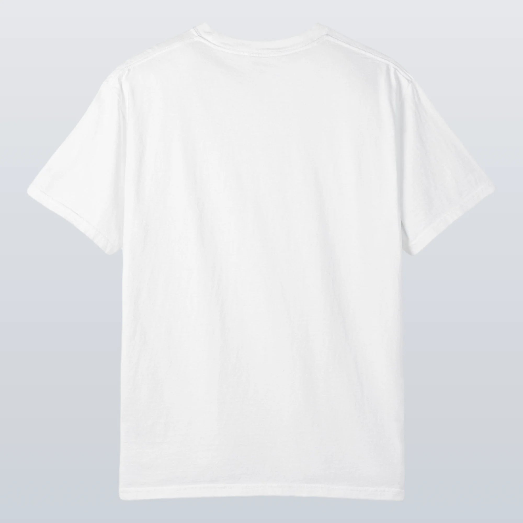 Plain XRP white t-shirt on a light gray background
