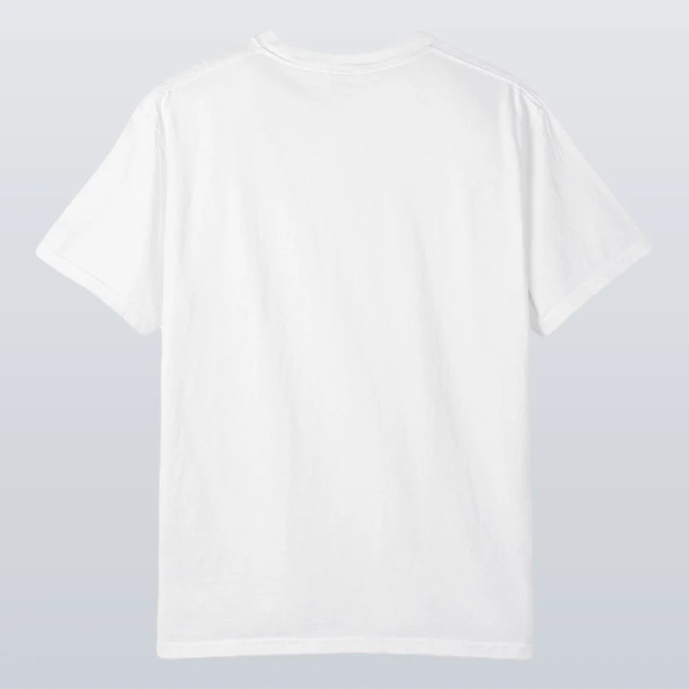 Plain XRP white t-shirt on a light gray background